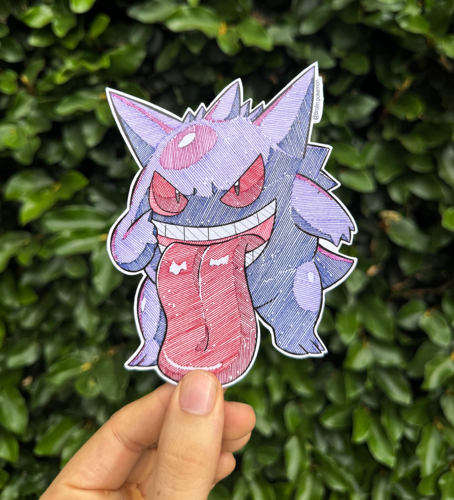 Gengar Sticker - Type 2