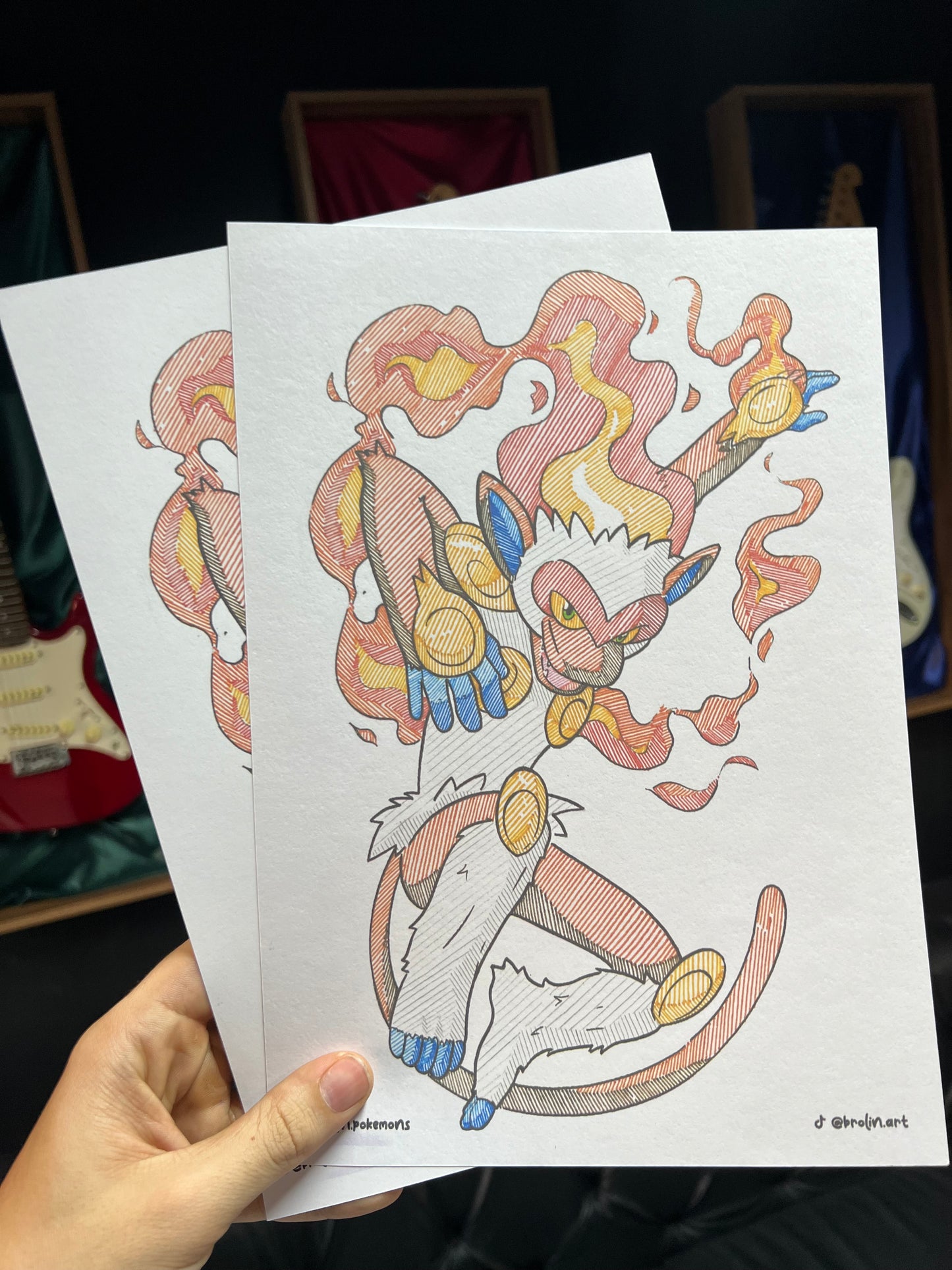 Infernape Print