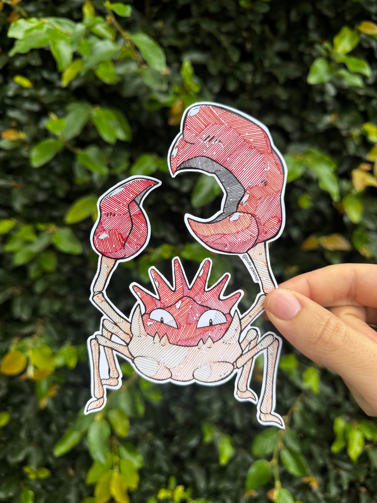 Kingler Sticker