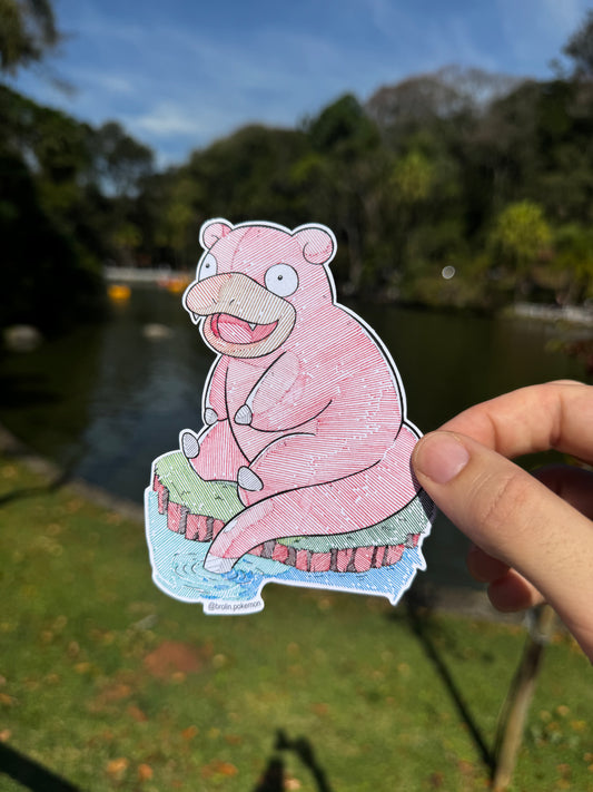 Slowpoke Sticker - Type 2