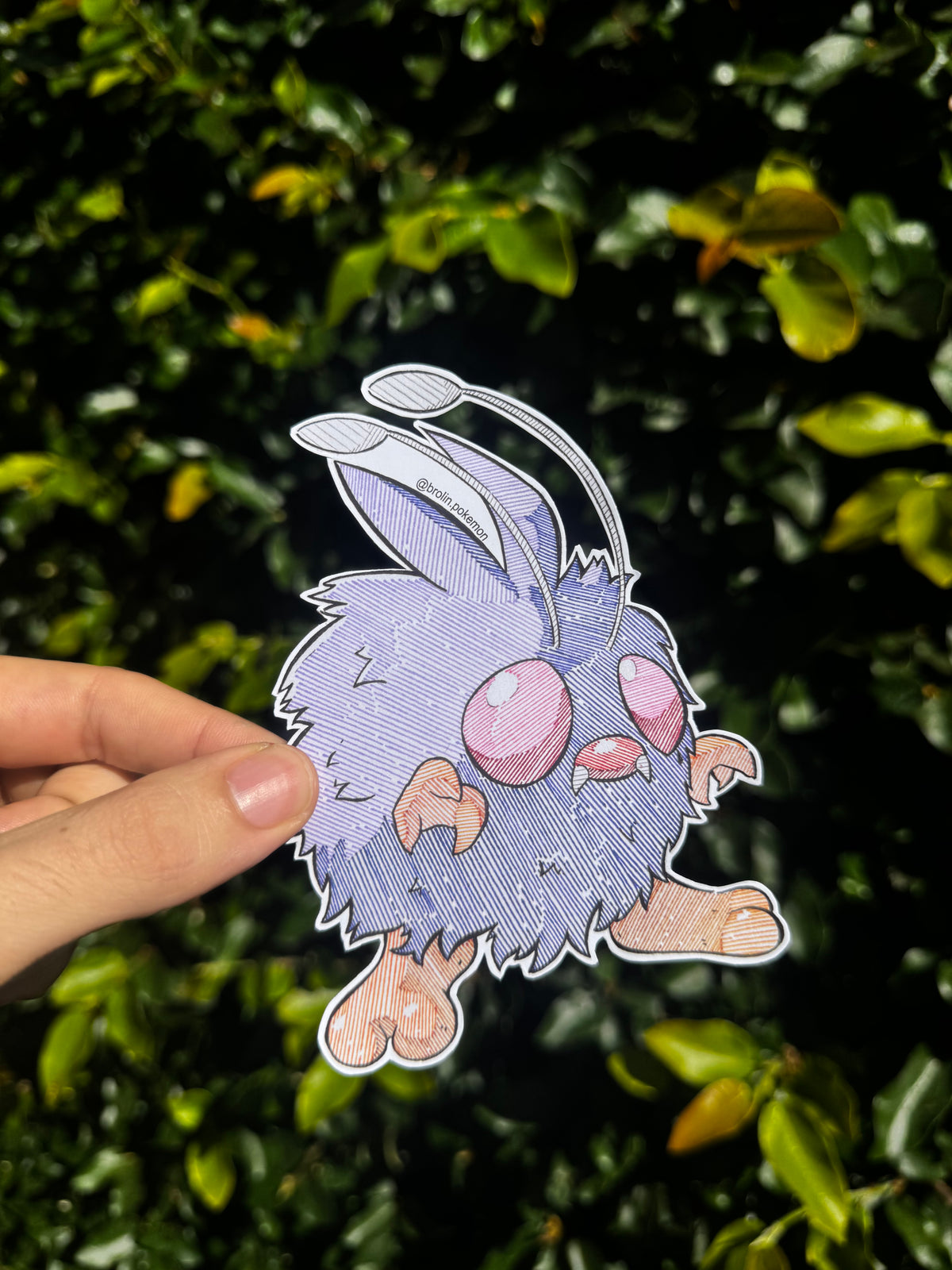 Venonat Sticker - Type 2