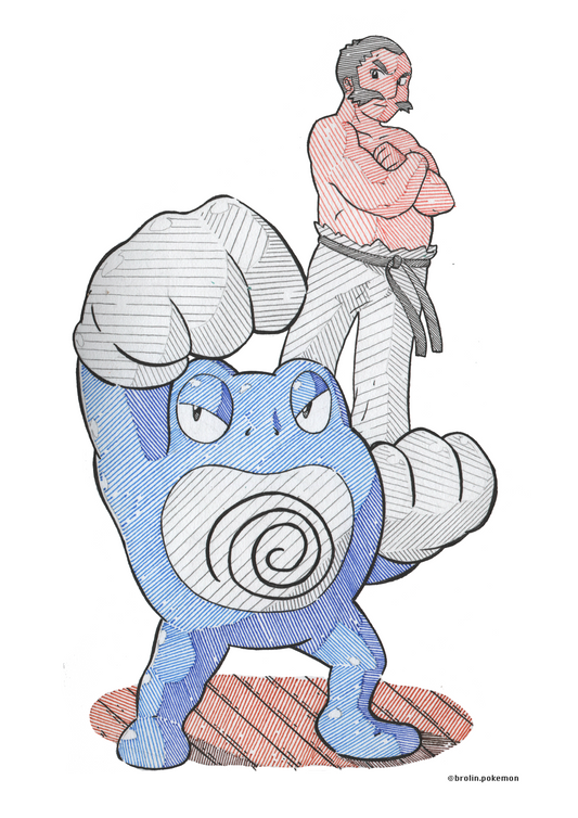 Poliwrath Sticker - Type 2