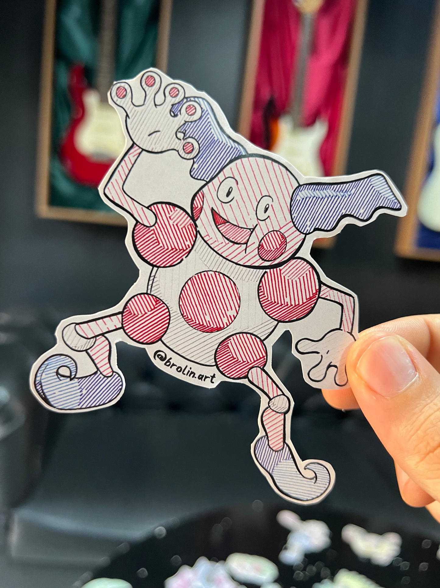 Mr. Mime Sticker