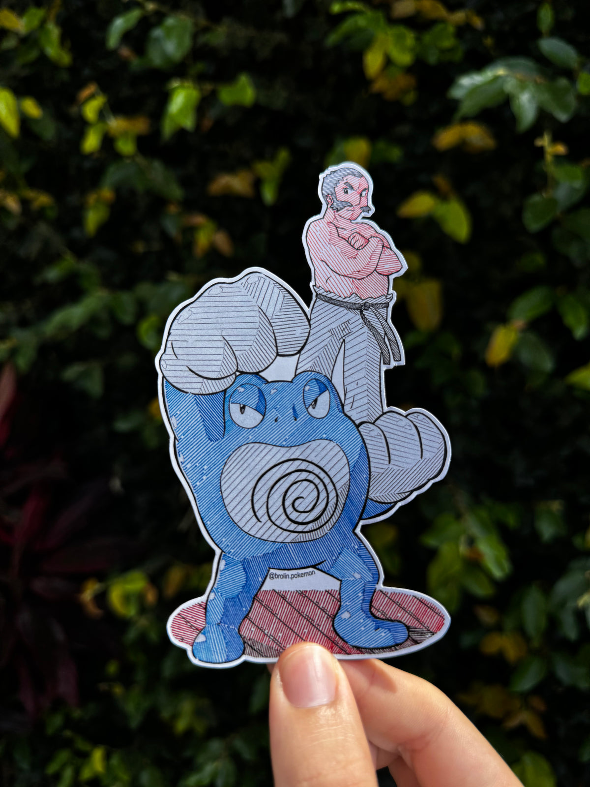 Poliwrath Sticker - Type 2