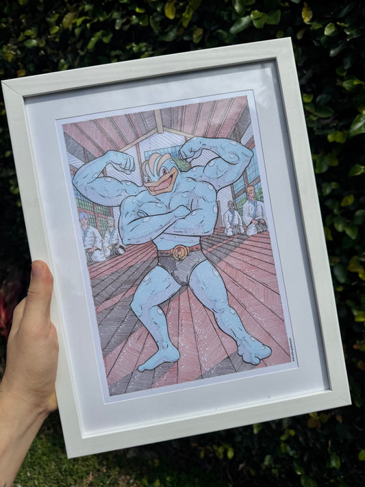 Machamp Print