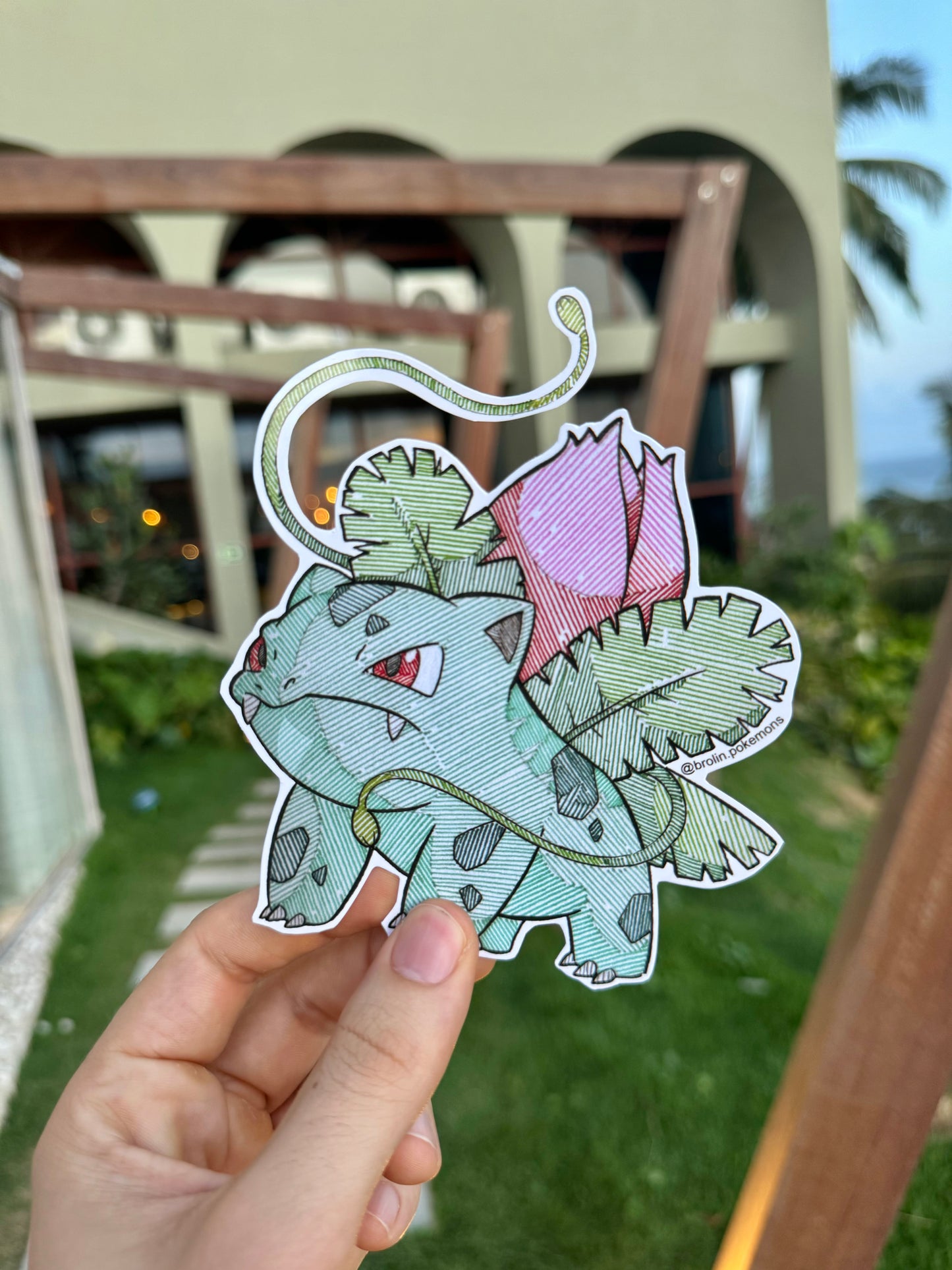 Ivysaur Sticker  (Large Size)