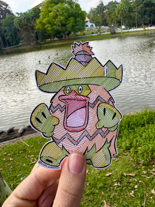Ludicolo Sticker