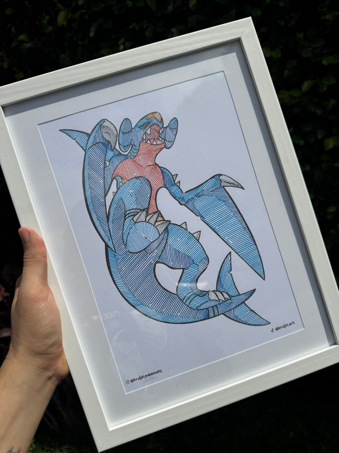 Garchomp Print