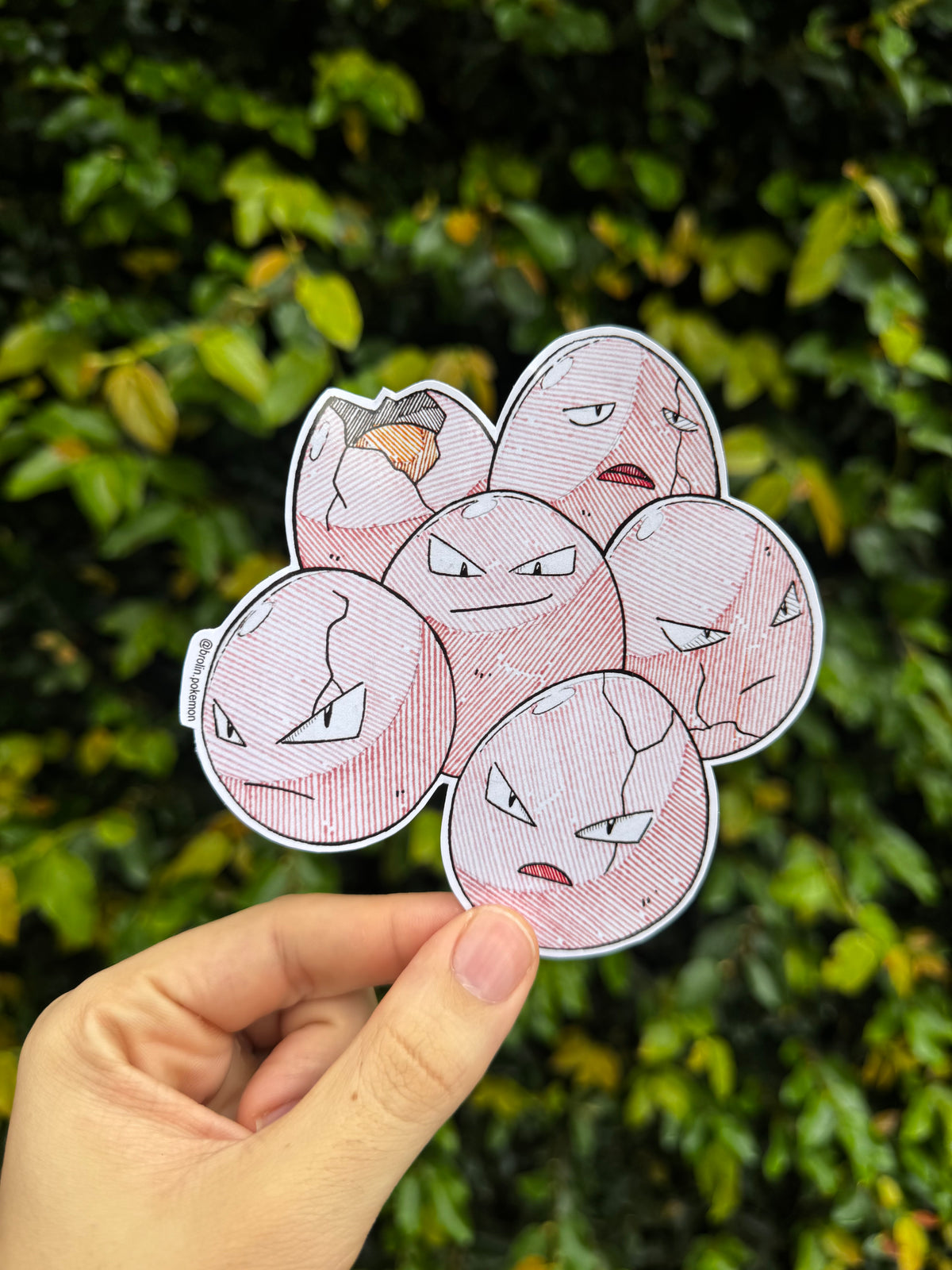Exeggcute Sticker - Type 2