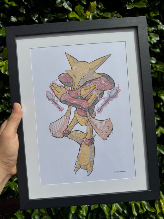 Alakazam Print