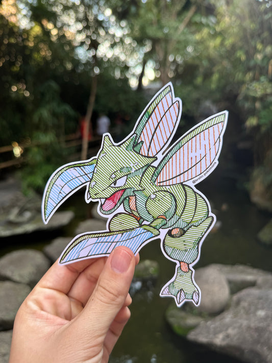 Scyther Sticker