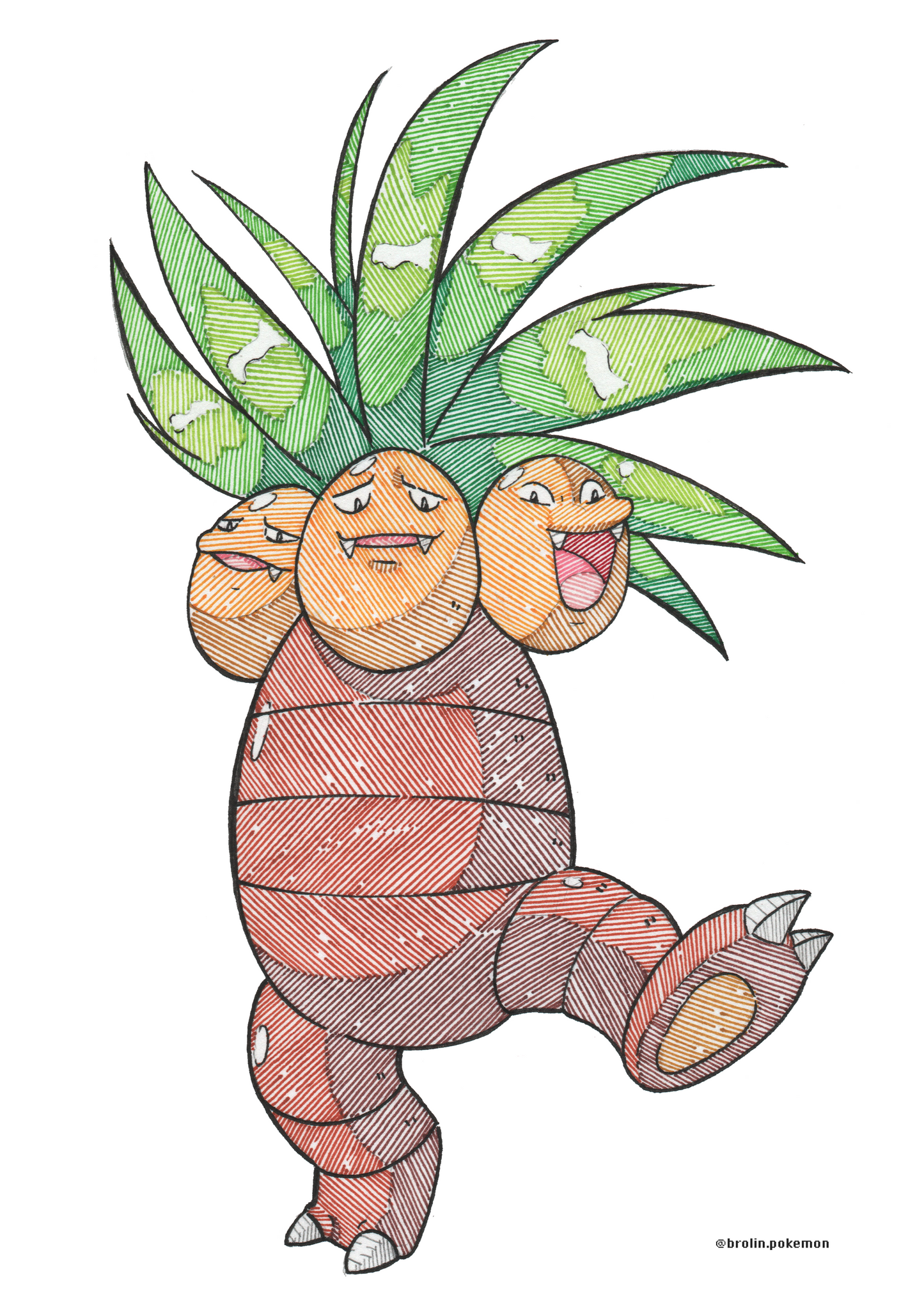 Exeggutor Print - A4 Size