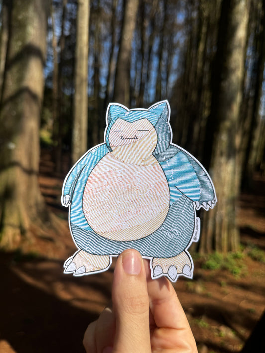 Snorlax Sticker - Type 2