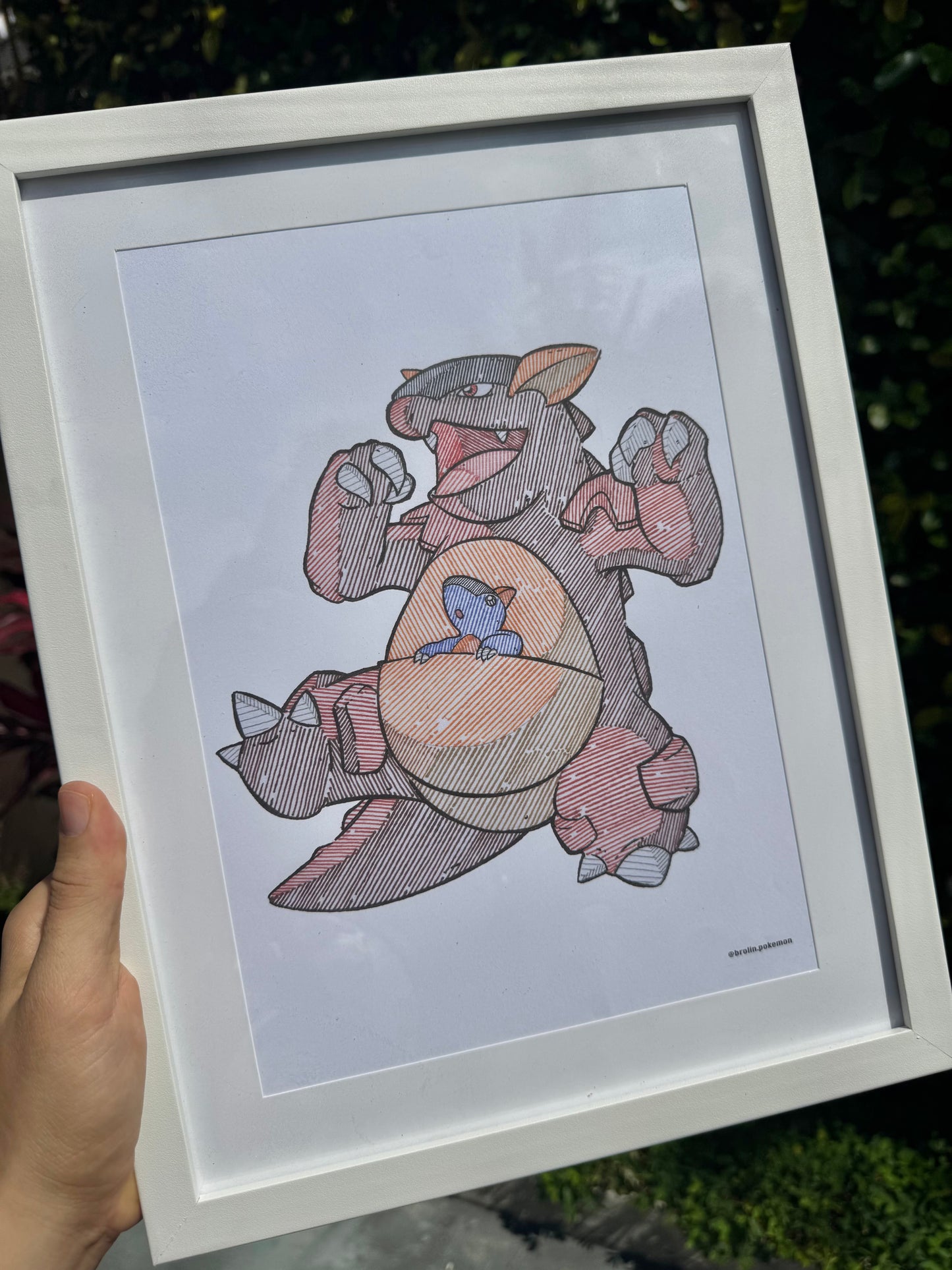 Kangaskhan Print