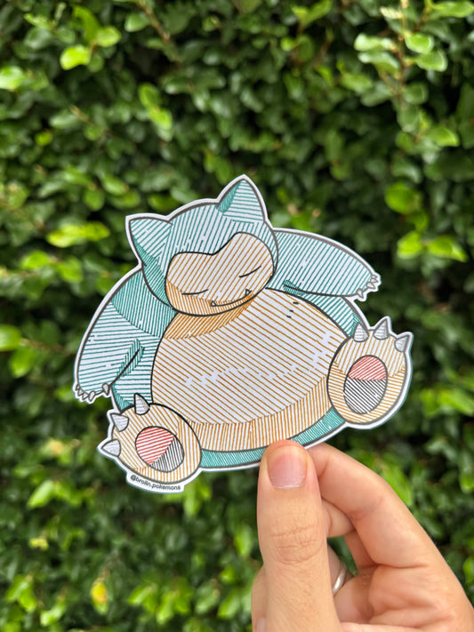 Snorlax Sticker