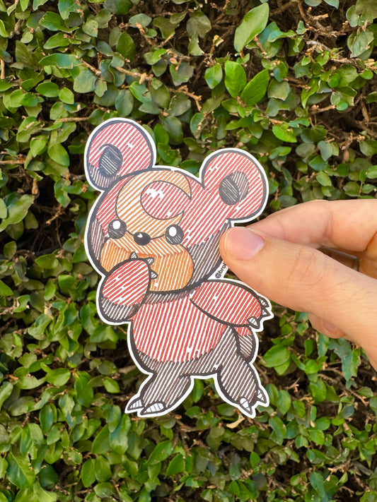 Teddiursa Sticker