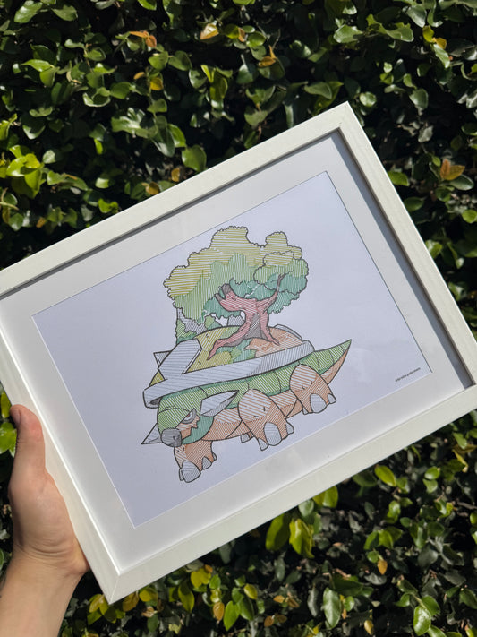 Torterra Print