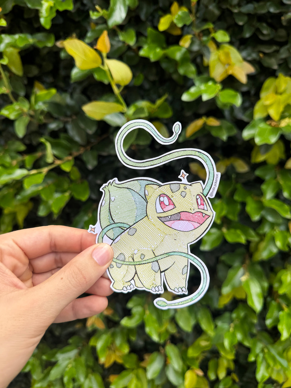 Shiny Bulbasaur Sticker