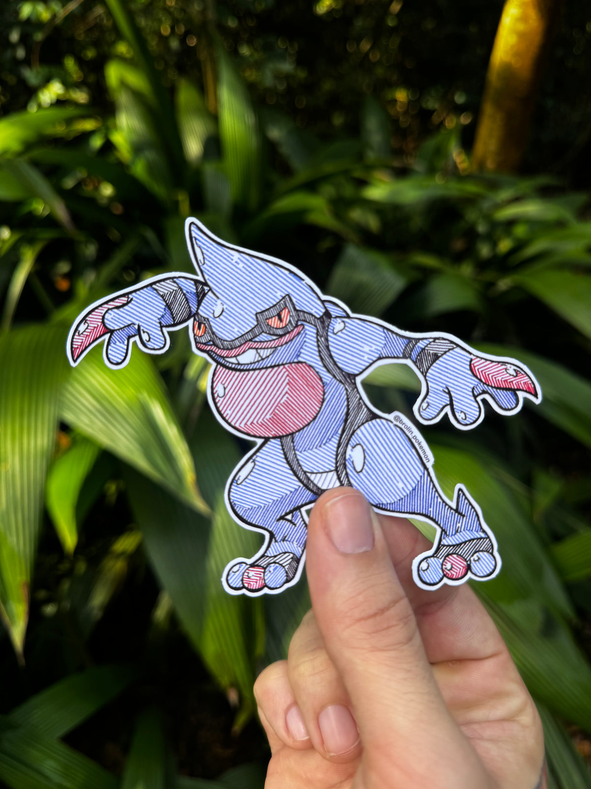 Toxicroak Sticker