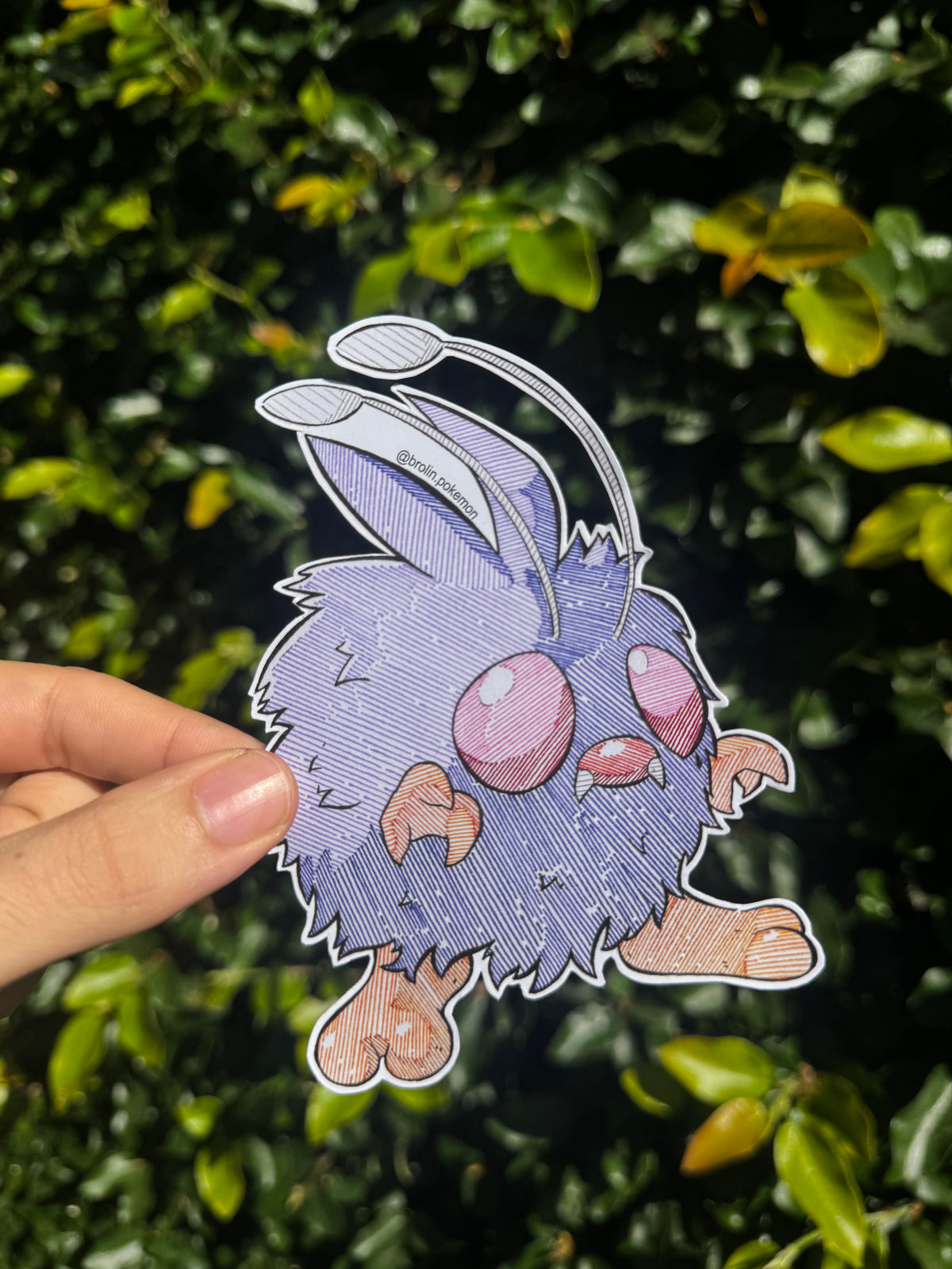 Venonat Sticker - Type 2