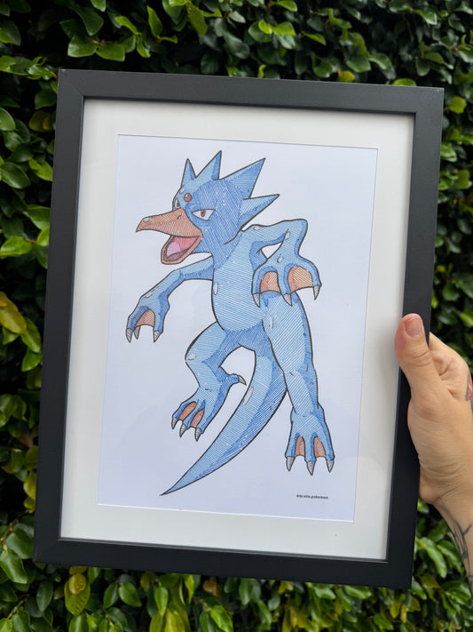 Golduck Print