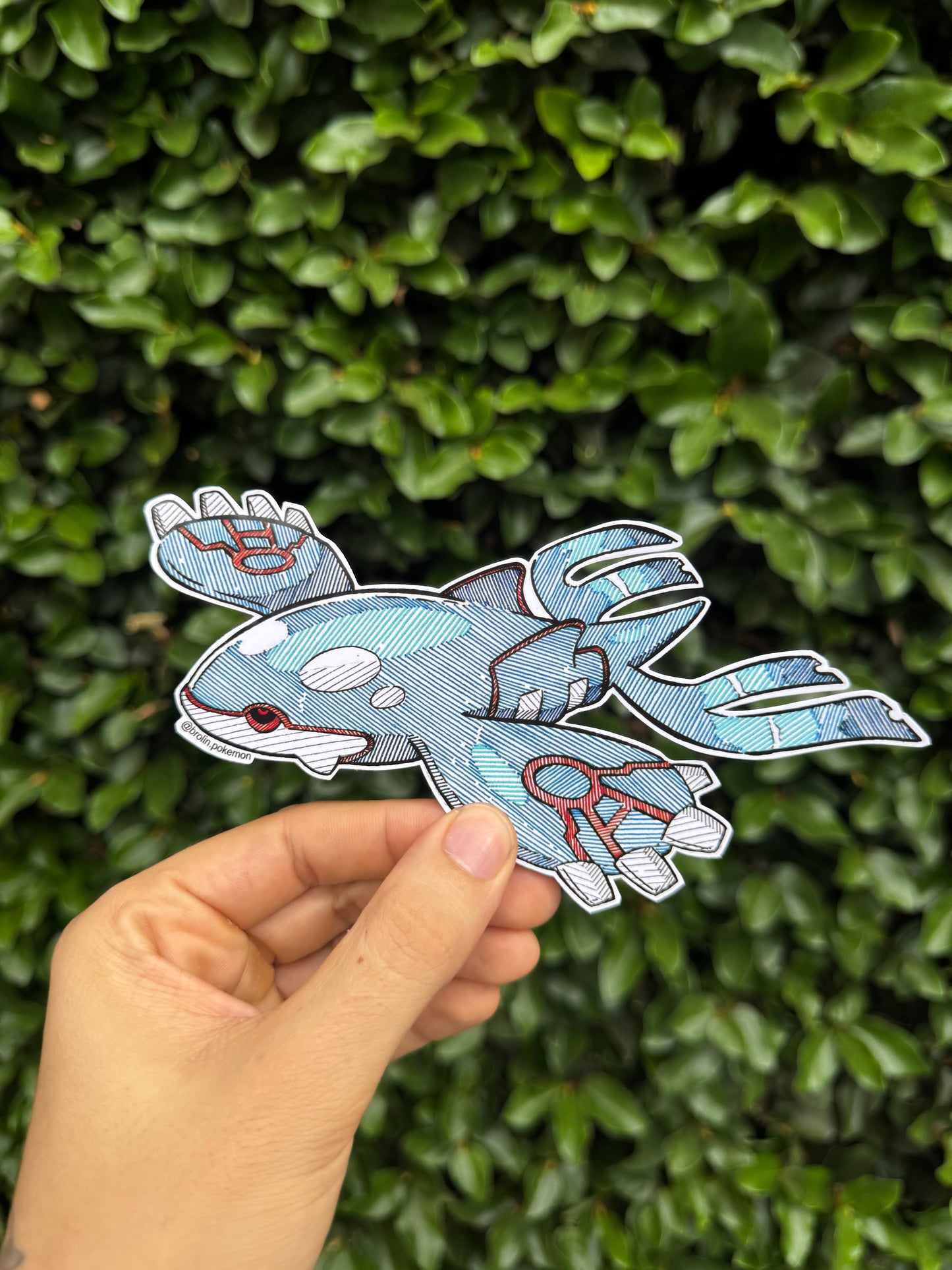 Kyogre Sticker