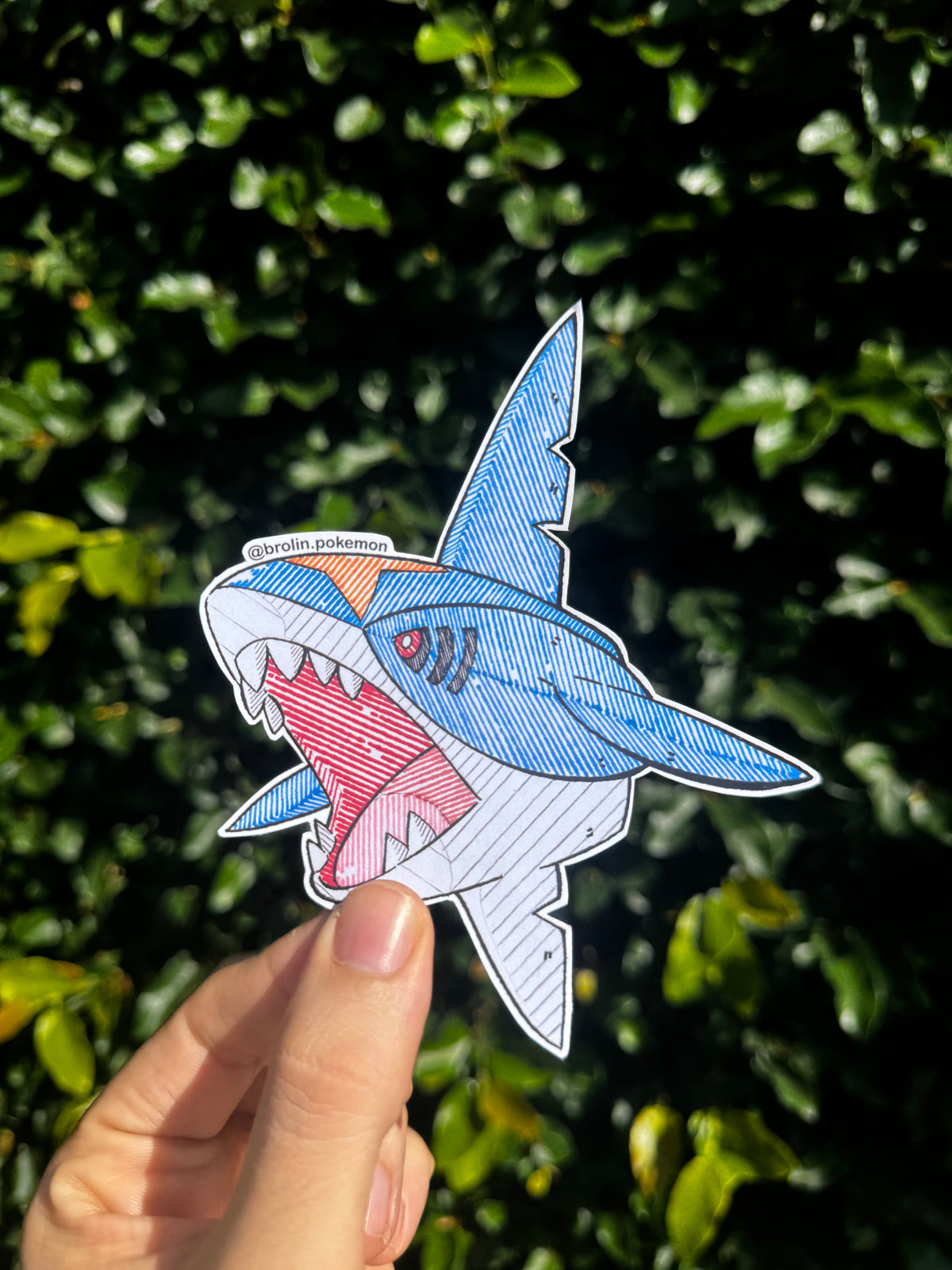 Sharpedo Sticker