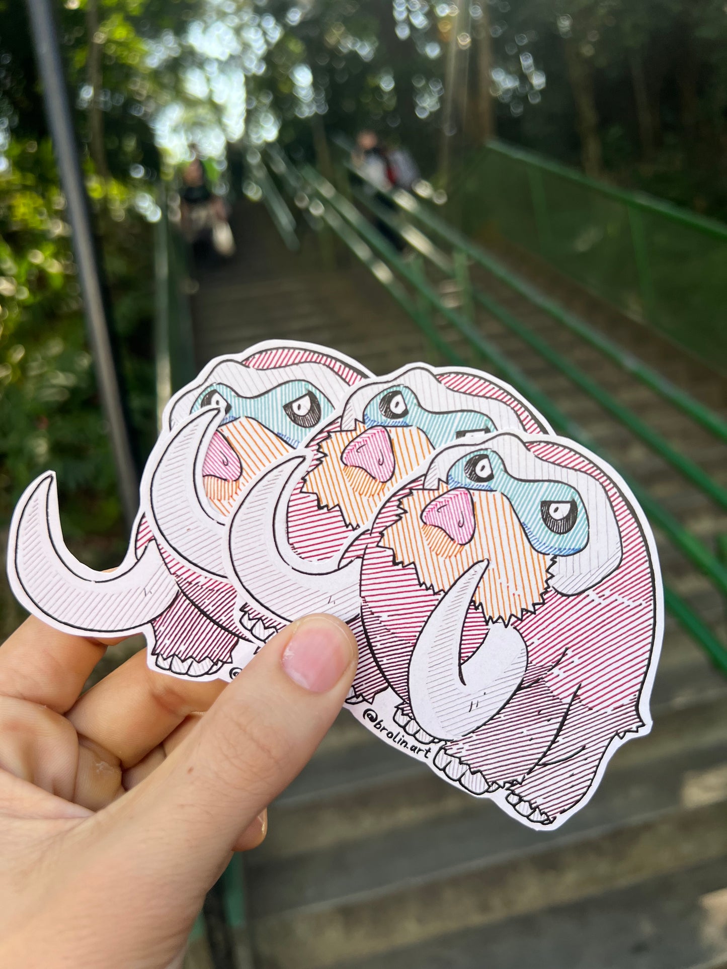 Mamoswine Sticker