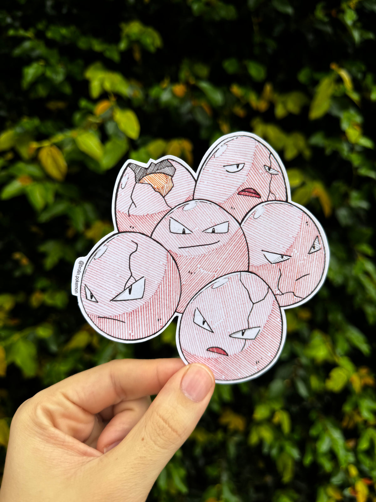 Exeggcute Sticker - Type 2