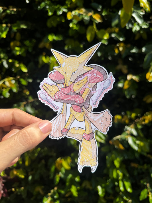 Alakazam Sticker