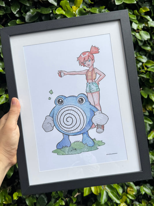 Poliwhirl Print
