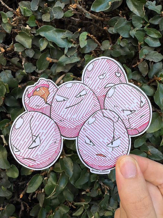 Exeggcute Sticker