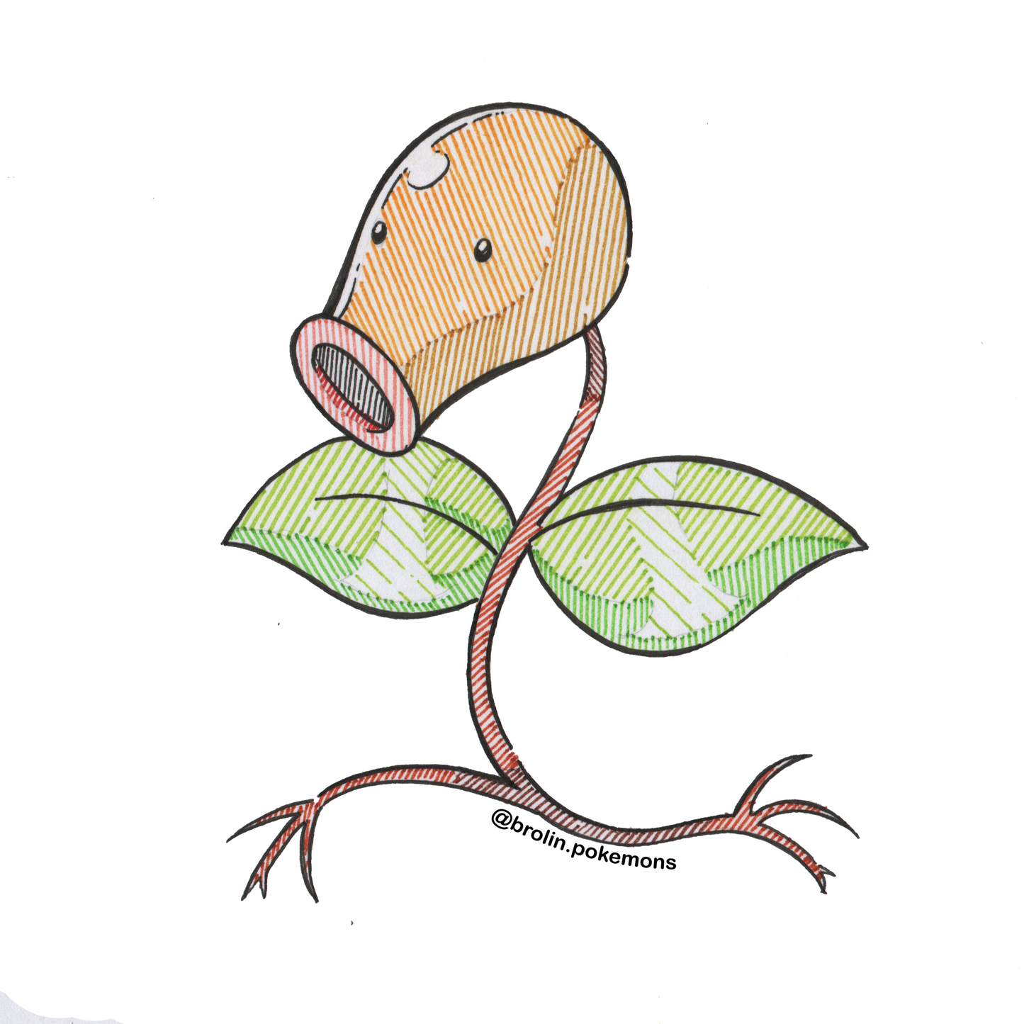 Bellsprout Sticker