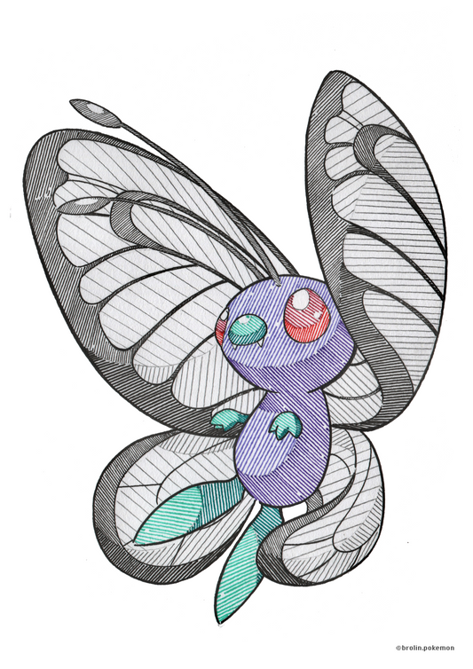 Butterfree Print