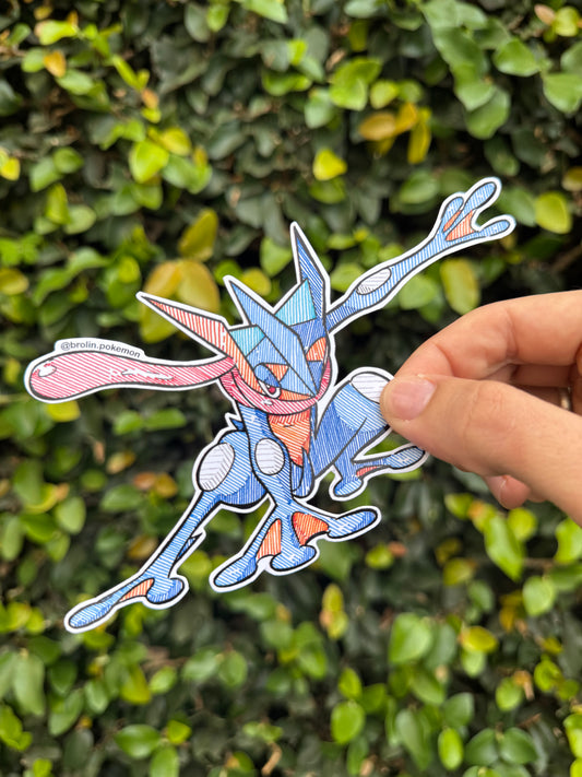 Greninja Sticker