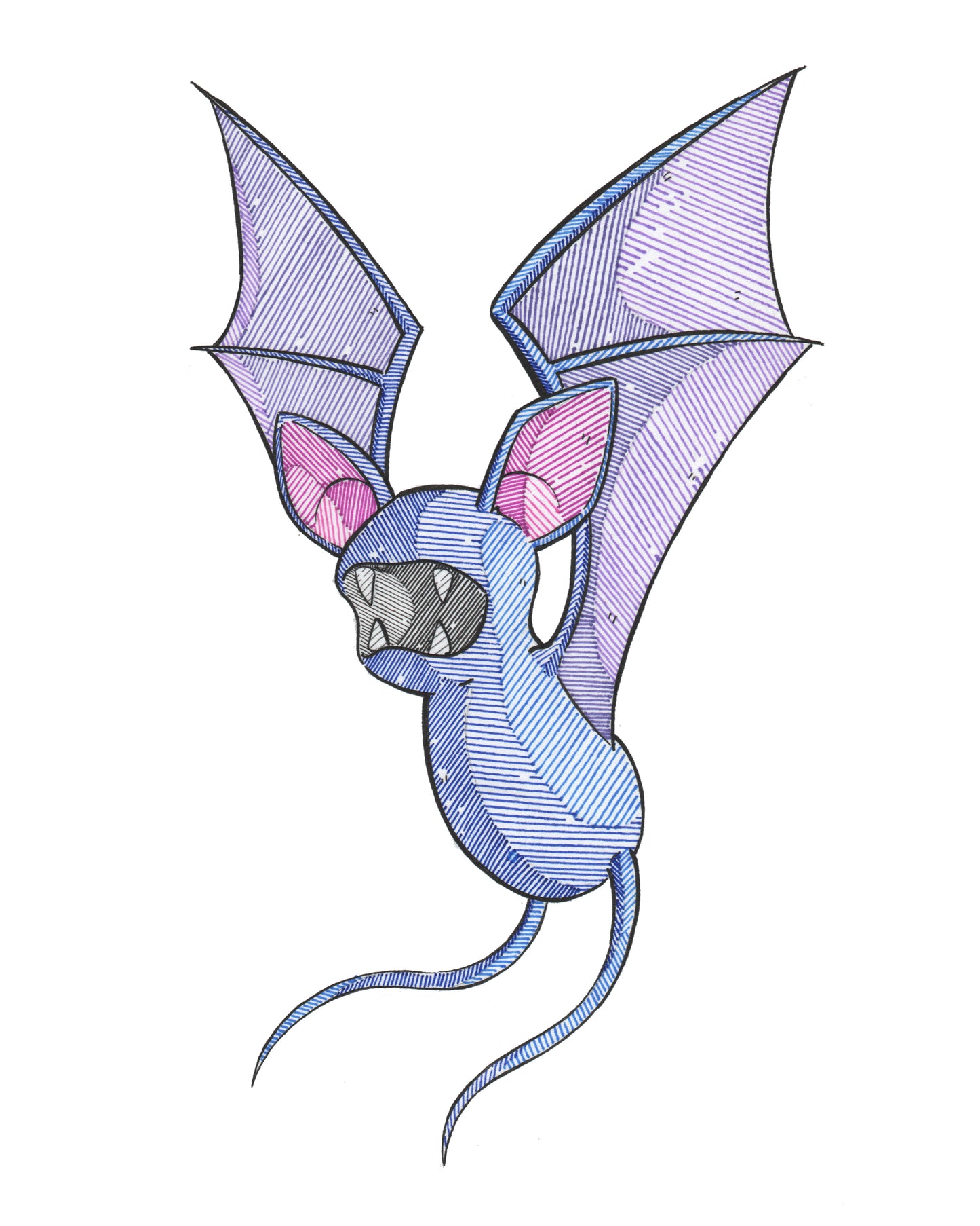 Zubat Sticker - Type 2