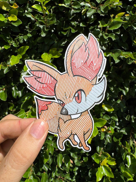 Fennekin Sticker
