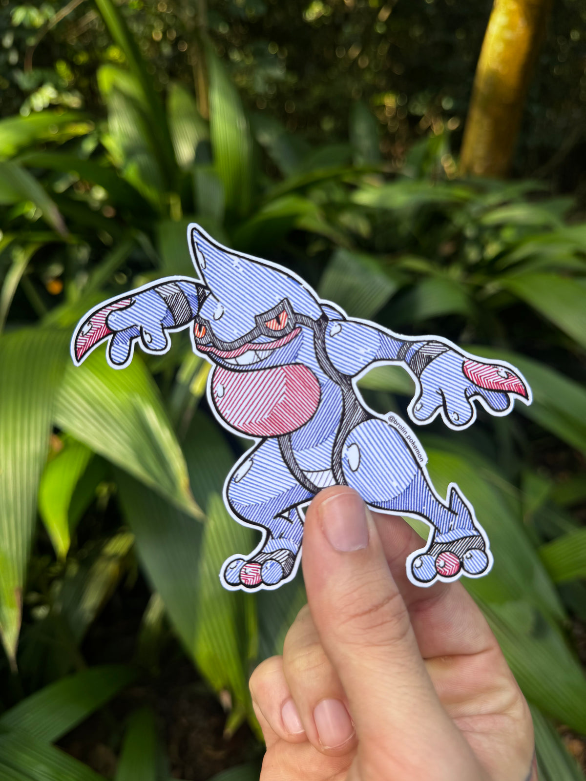 Toxicroak Sticker