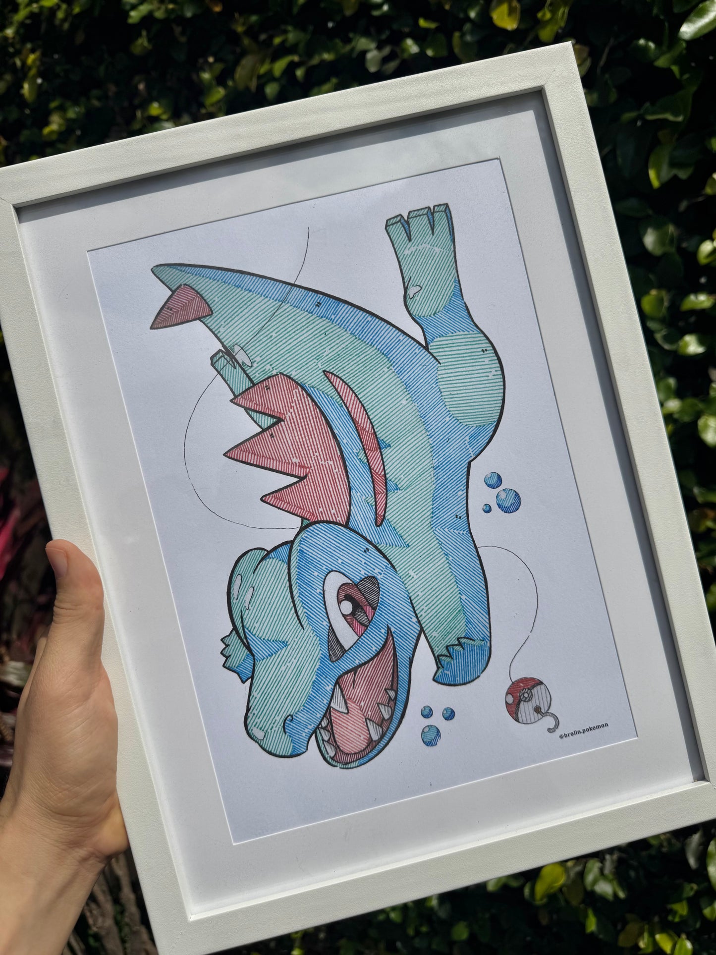 Totodile Print
