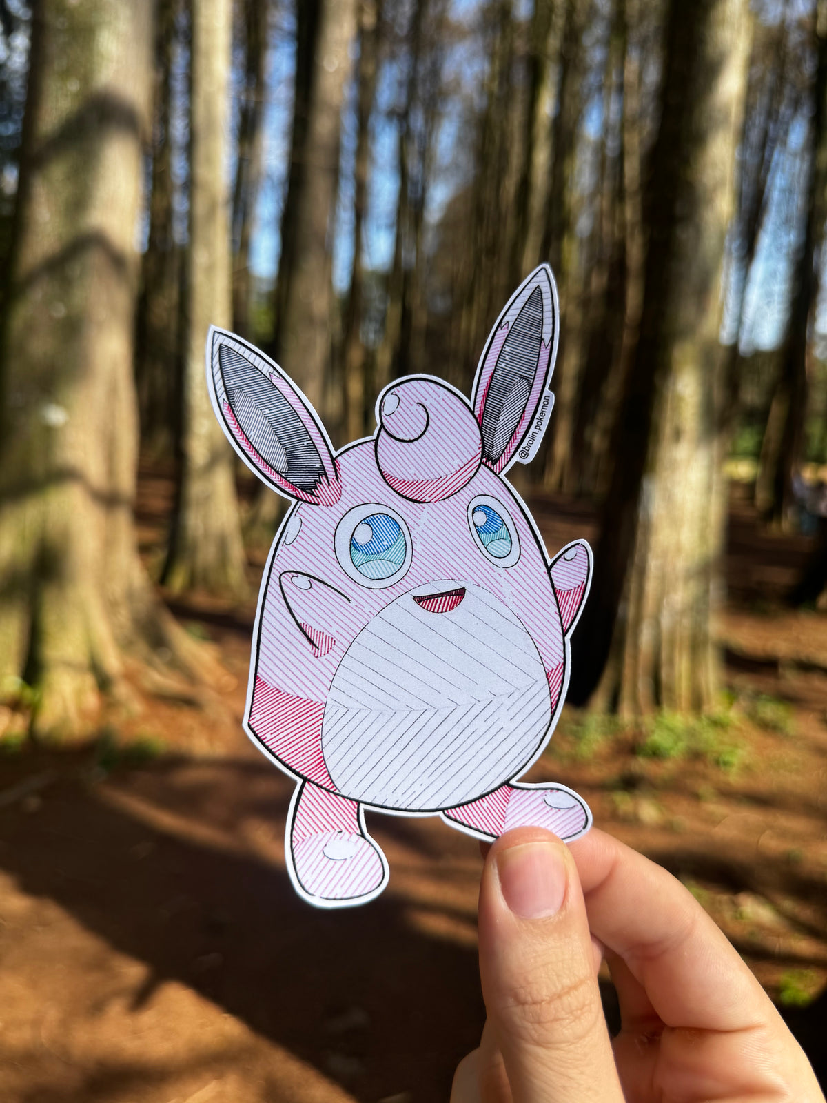Wigglytuff Sticker