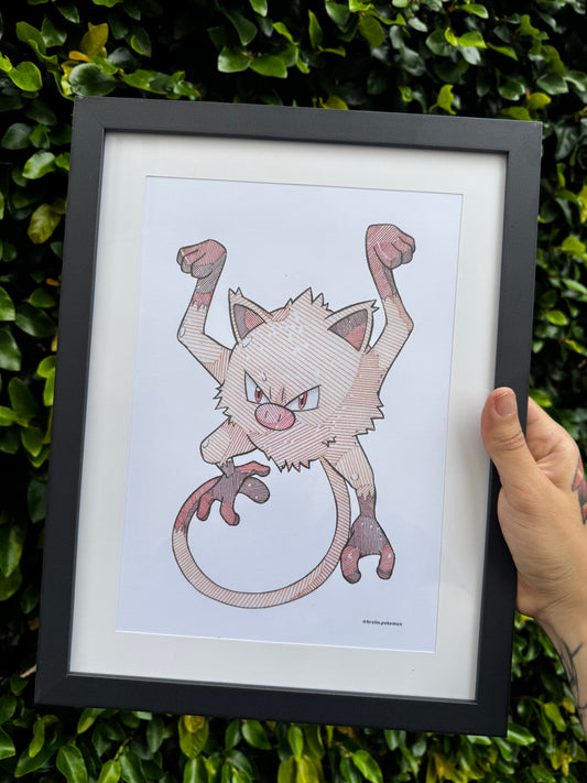 Mankey Print