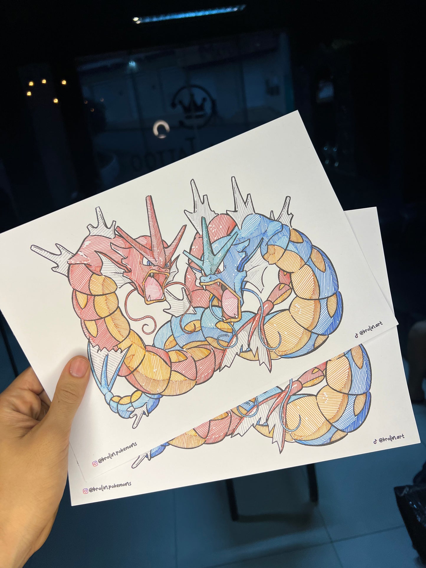 Gyarados Print