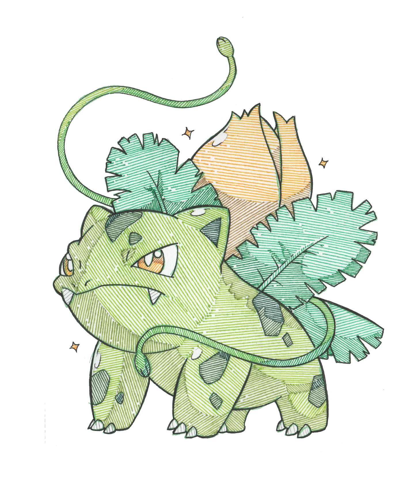 Shiny Ivysaur Sticker
