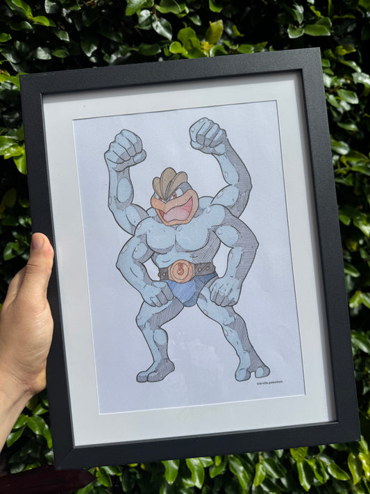 Machamp Print
