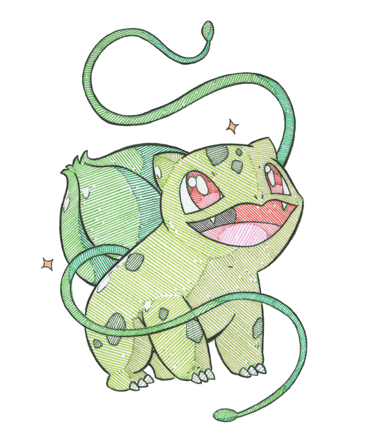 Shiny Bulbasaur Sticker