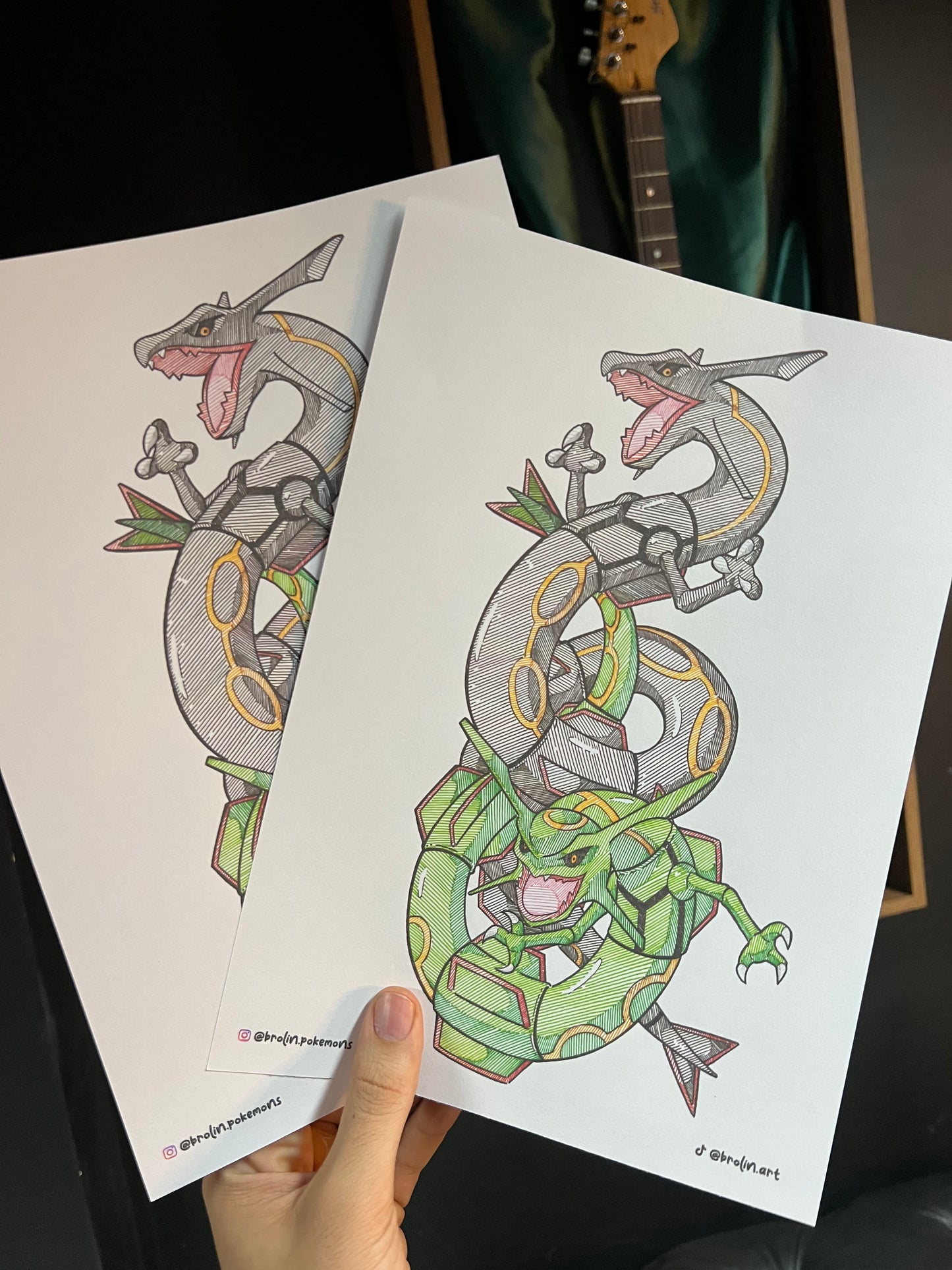 The Rayquaza Felowship Print