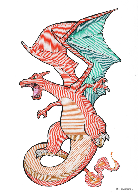 Charizard Print