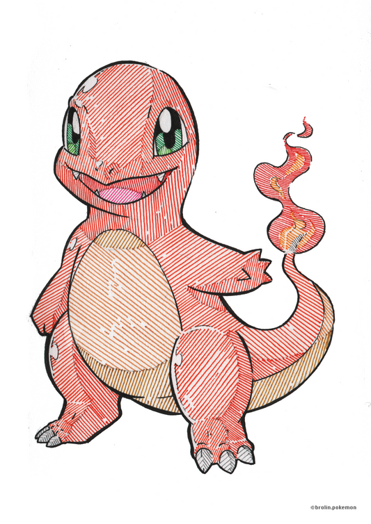 Charmander Print