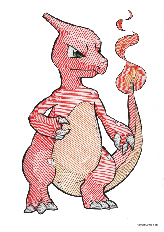 Charmeleon Print