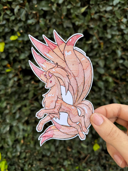 Ninetales Sticker - Type 2
